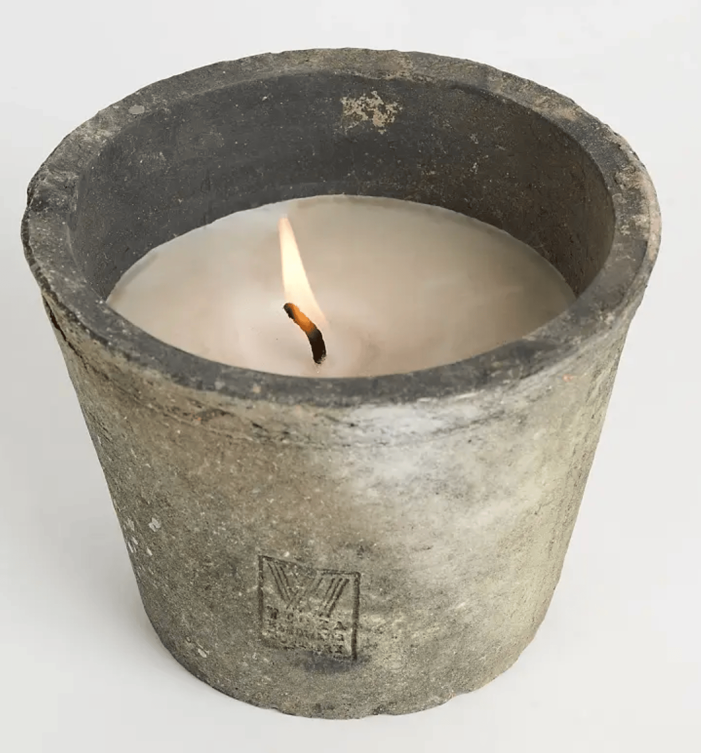 tetragona candleです。 Citronella Patina Pillar Candle | Harolds Finishing Touches